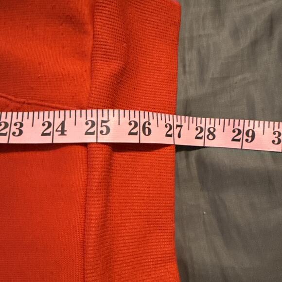 Sorry Not Sorry” Gender Neutral Red Sweatshirt Hoodie Size S - Picture 7 of 9